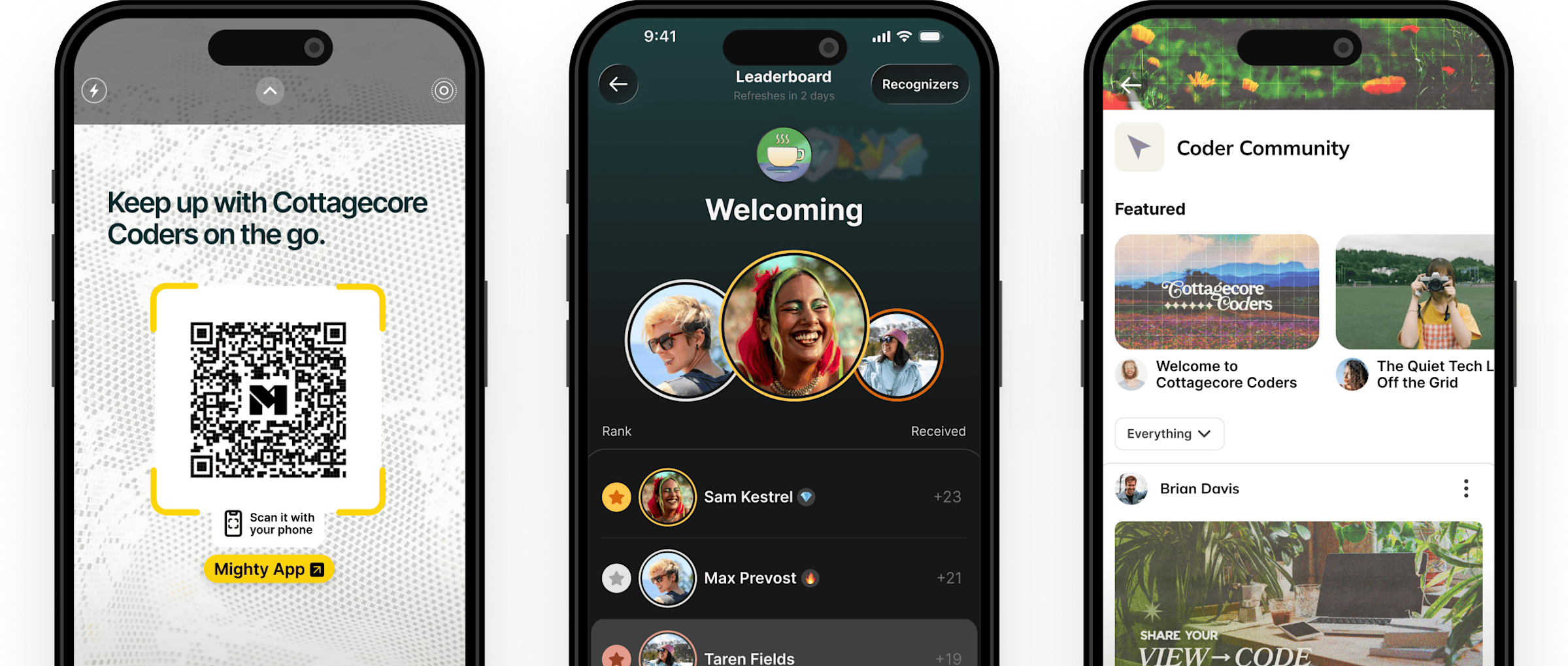 Exclusive Features — Drive Members from Web to Mobile, Special Leaderboards, Duplicate Features in a Space