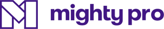 Mighty Pro Purple Logo