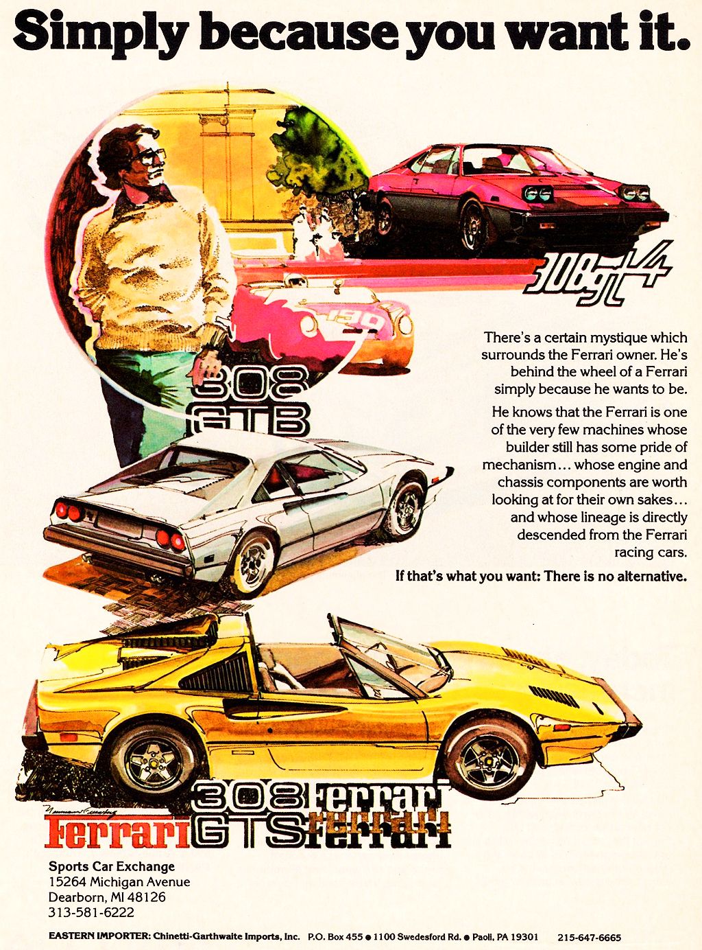 Old Ferrari Ad