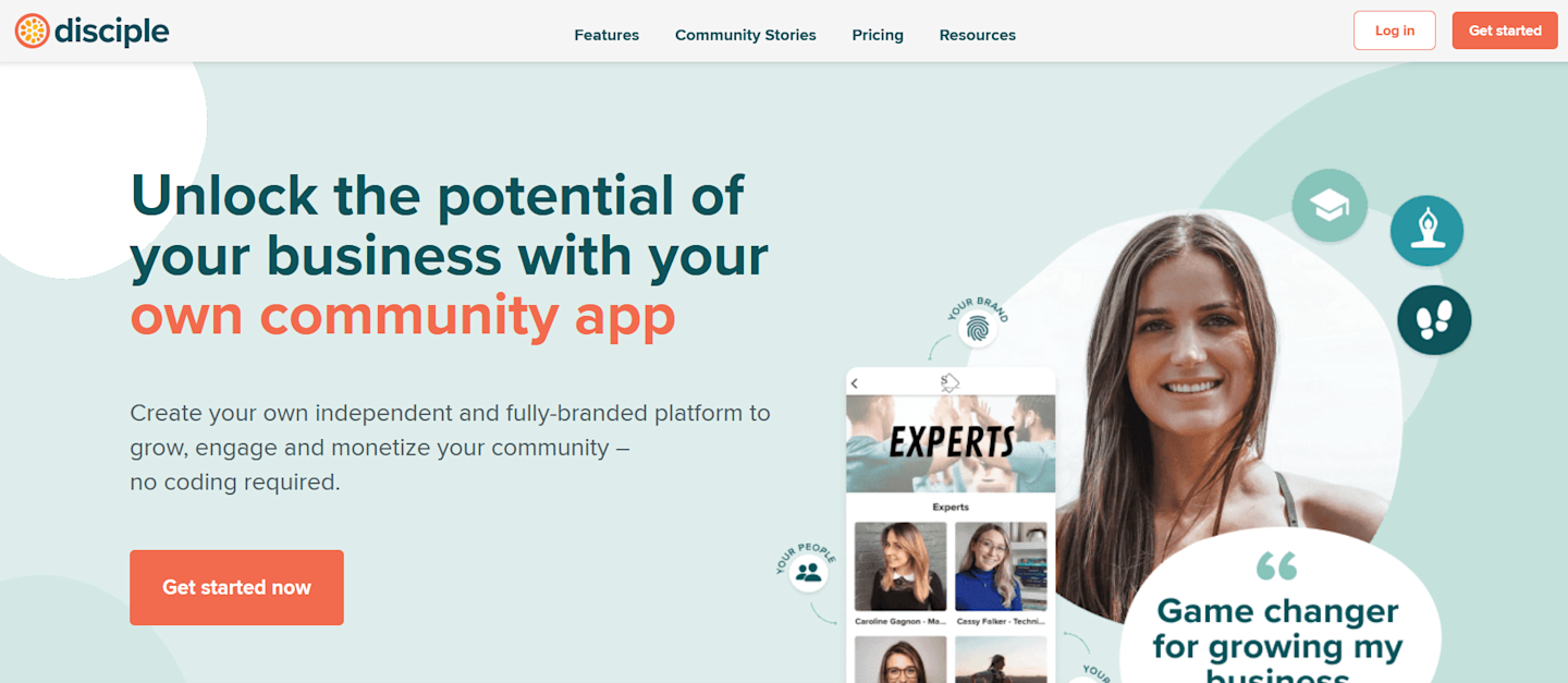 Disciple homepage