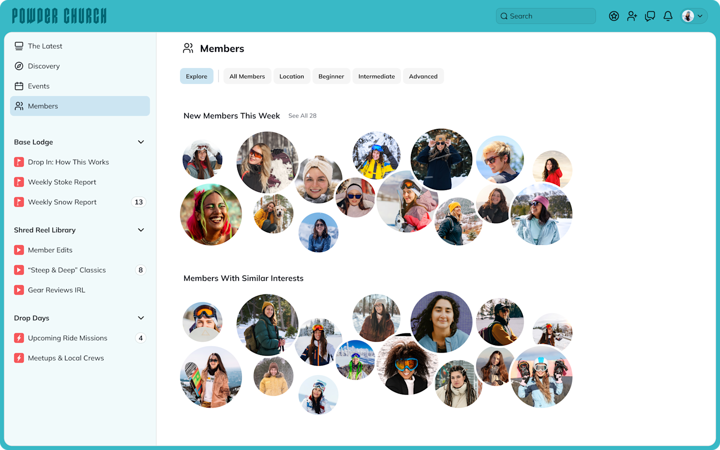 MN 2025 Graphics - Powder Church People Explorer Desktop
