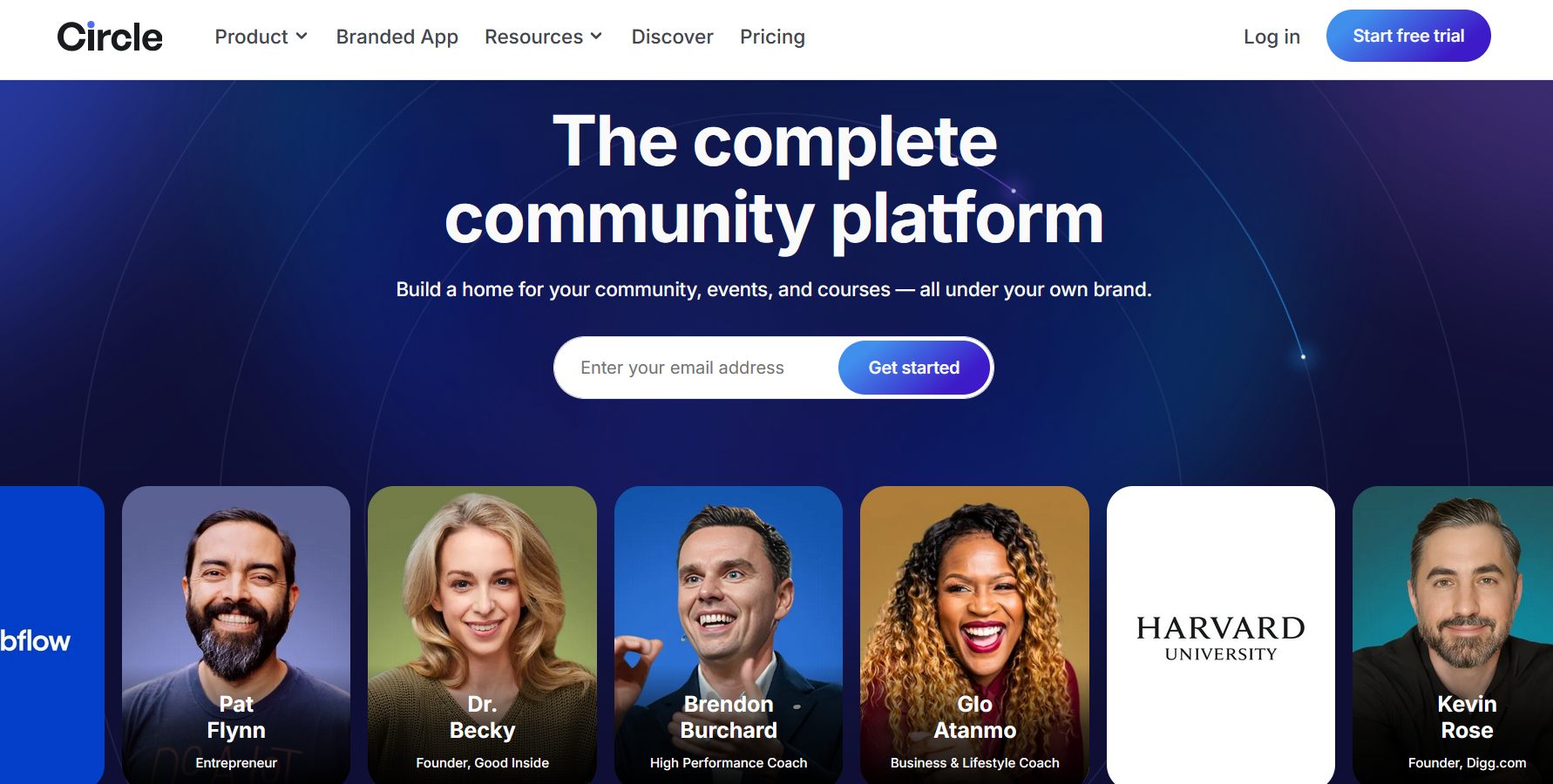 circle homepage