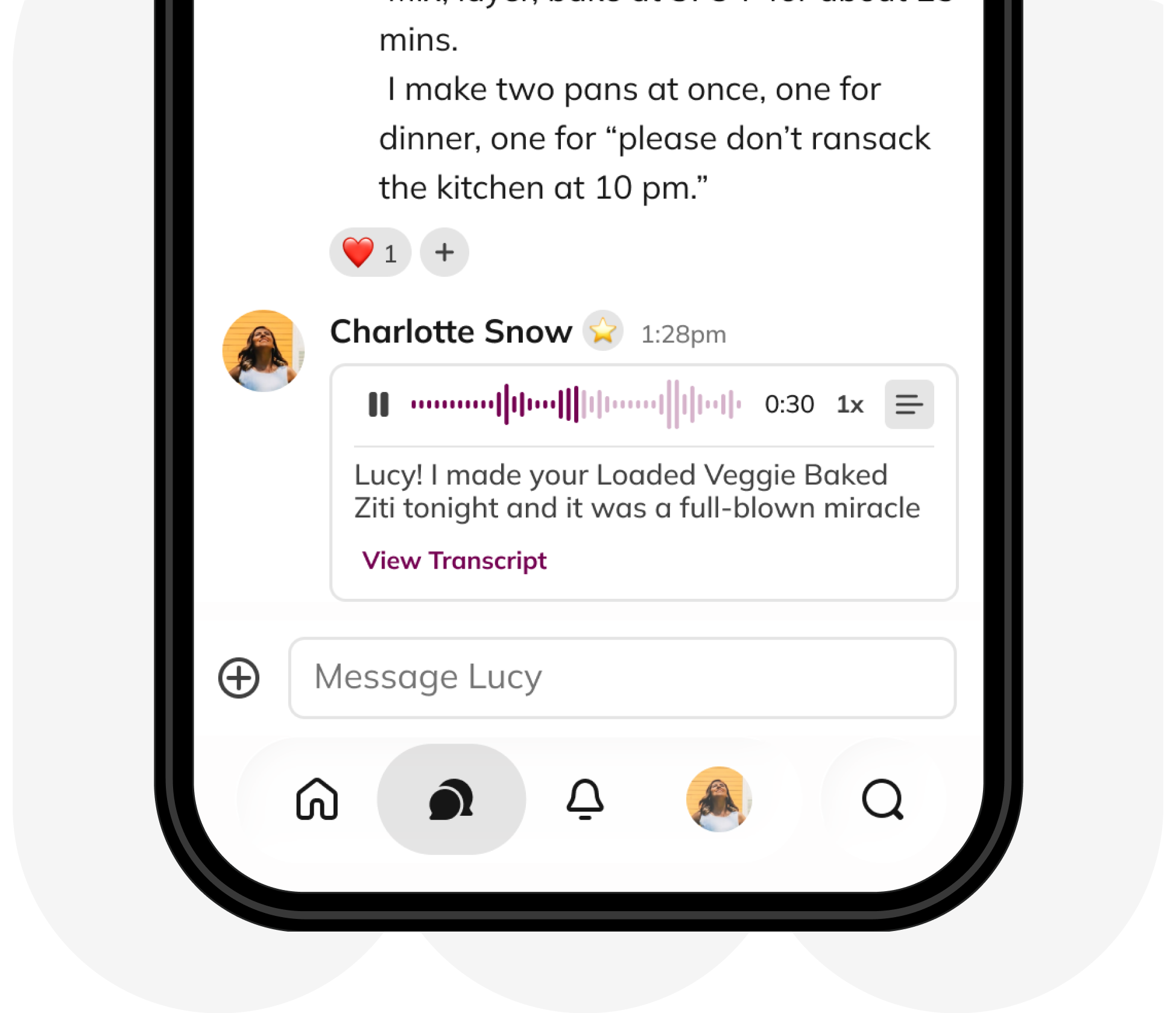 Build Real Relationships - Direct messaging chat interface