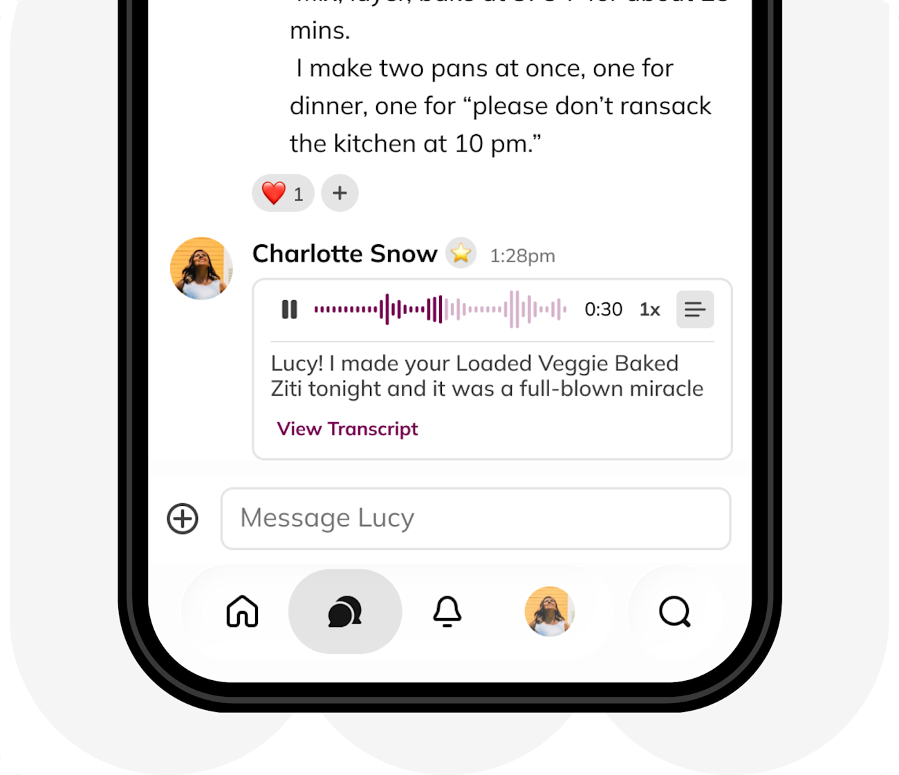 Build Real Relationships - Direct messaging chat interface