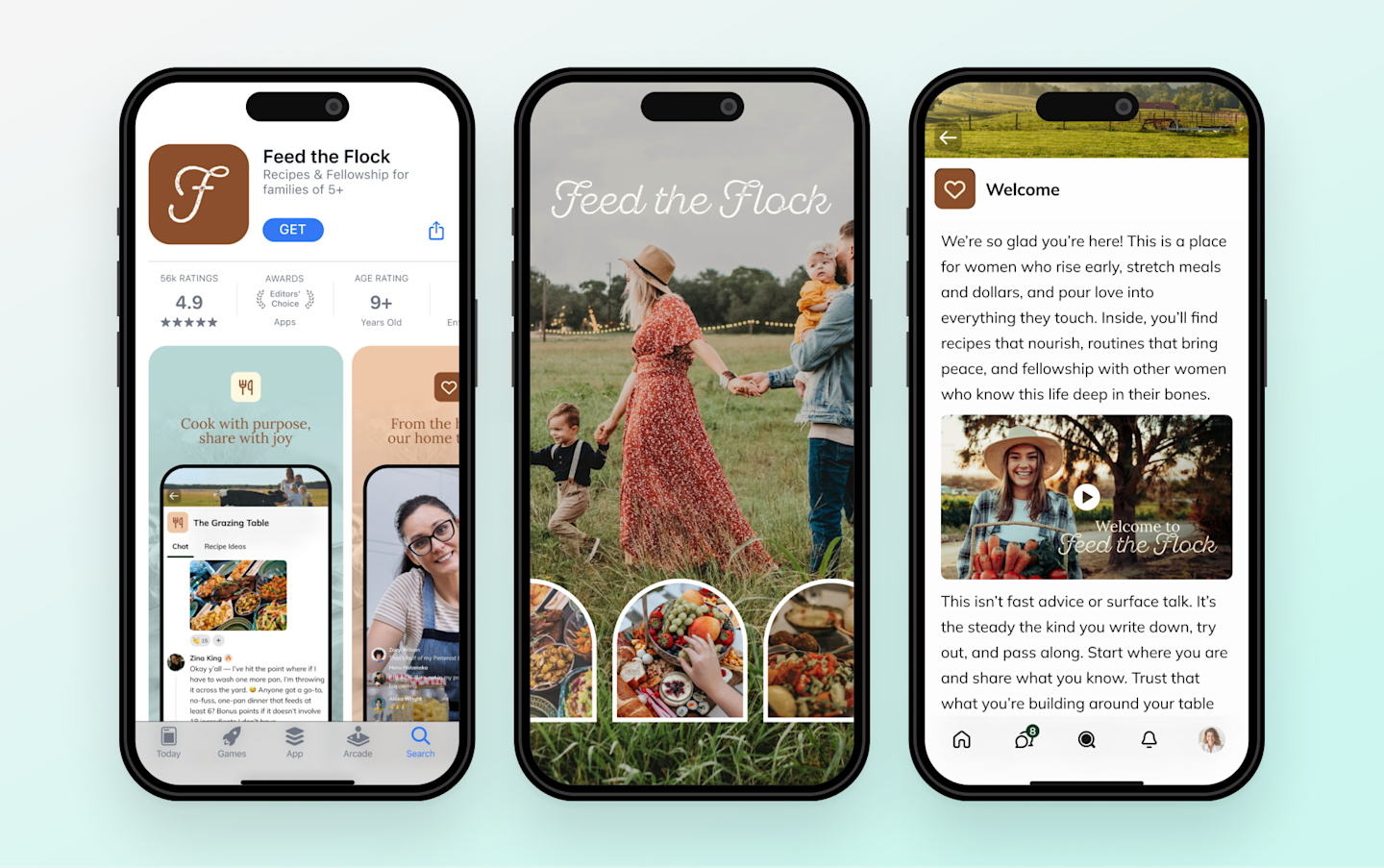 Graphics - Feed the Flock App