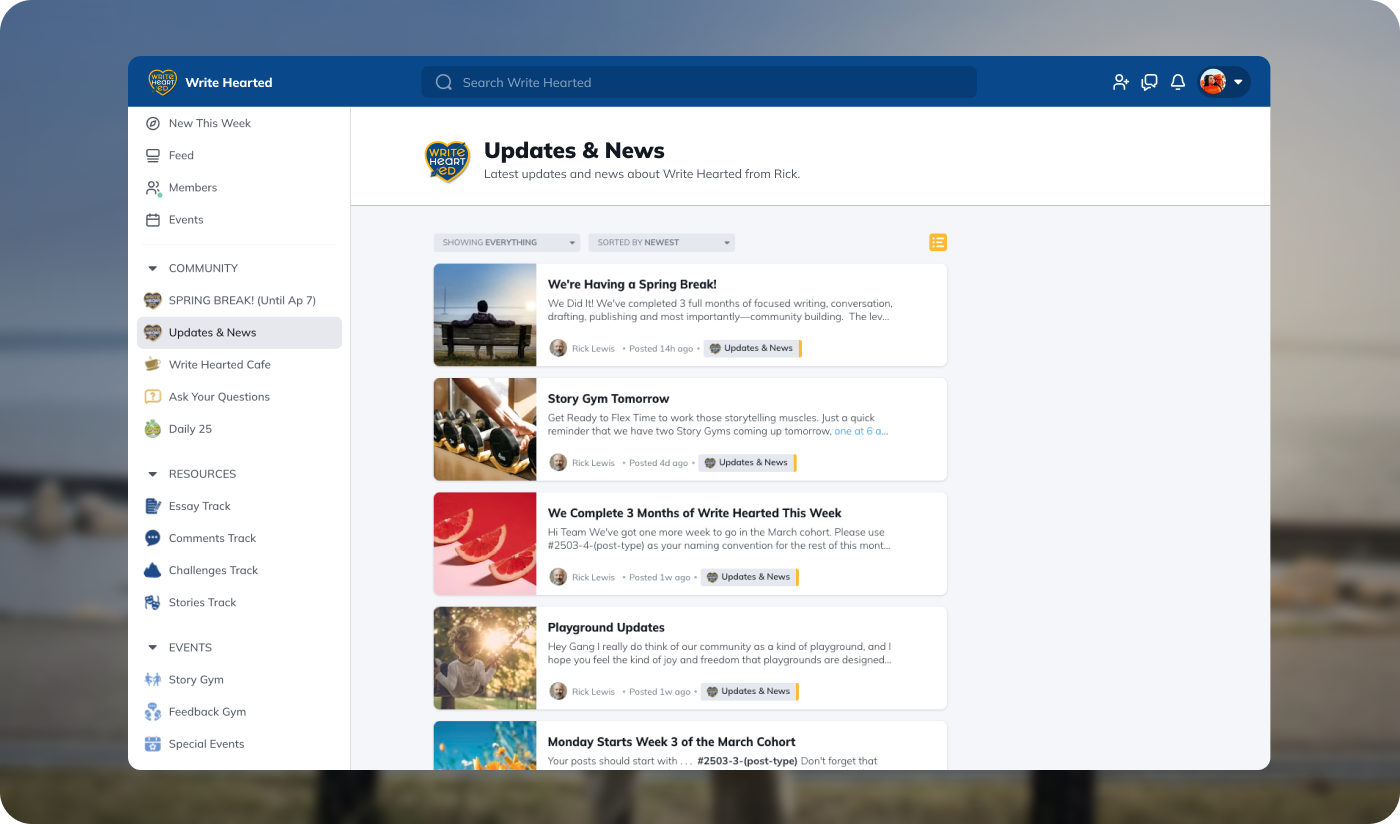 WriteHearted News