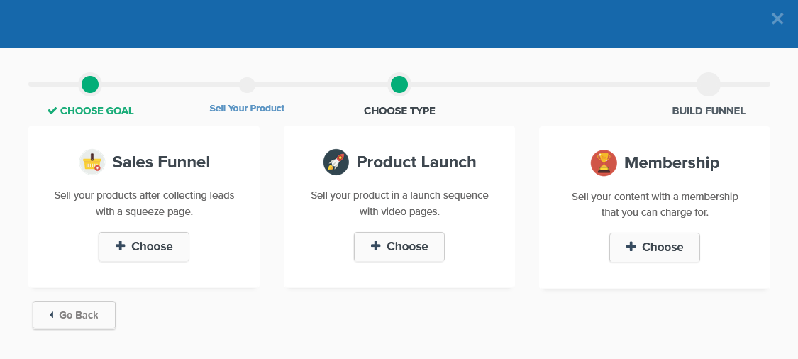 Clickfunnels - Product sub categories
