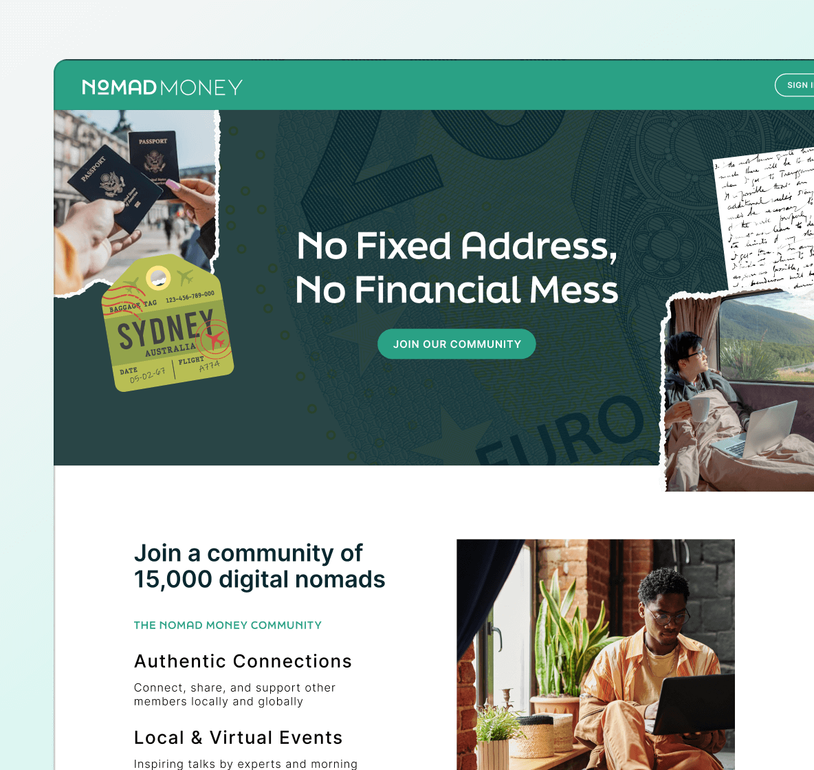 Share your landing page
