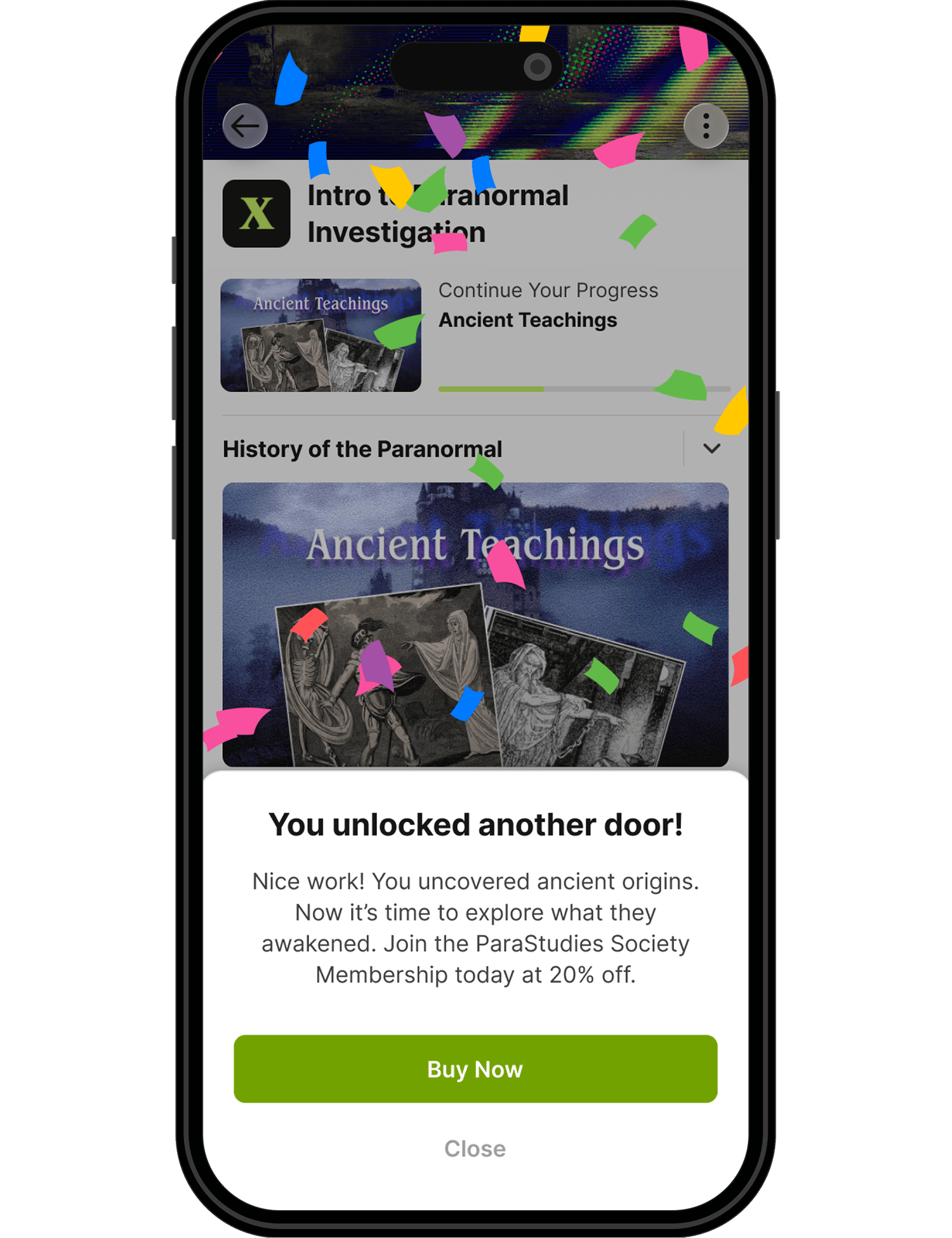 Member automations interface showing engagement features