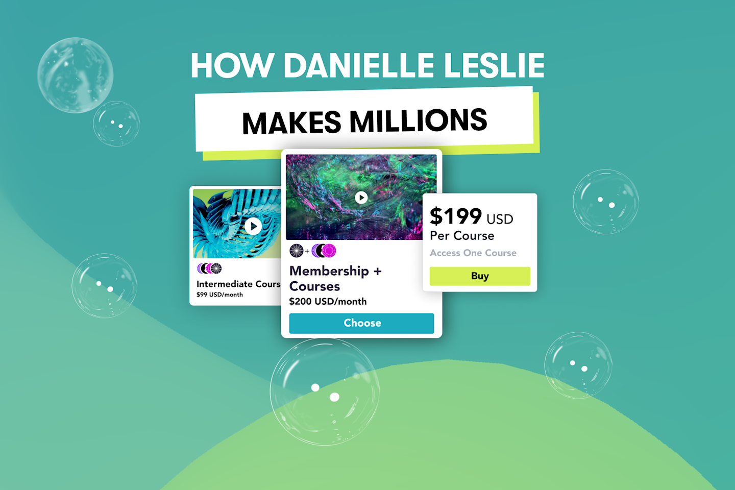 How Danielle Leslie Makes Millions Selling High-Ticket Courses