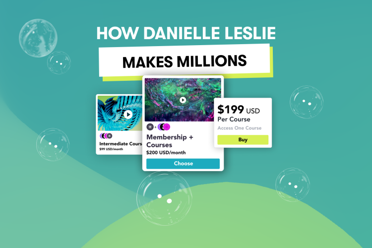 How Danielle Leslie Makes Millions Selling High-Ticket Courses