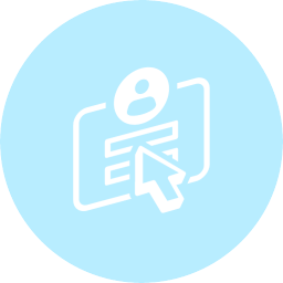 Decorative image of a sign up form