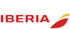 Decorative image of the Iberia logo wordmark.