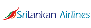 Decorative image of SriLankan Airlines logo wordmark.