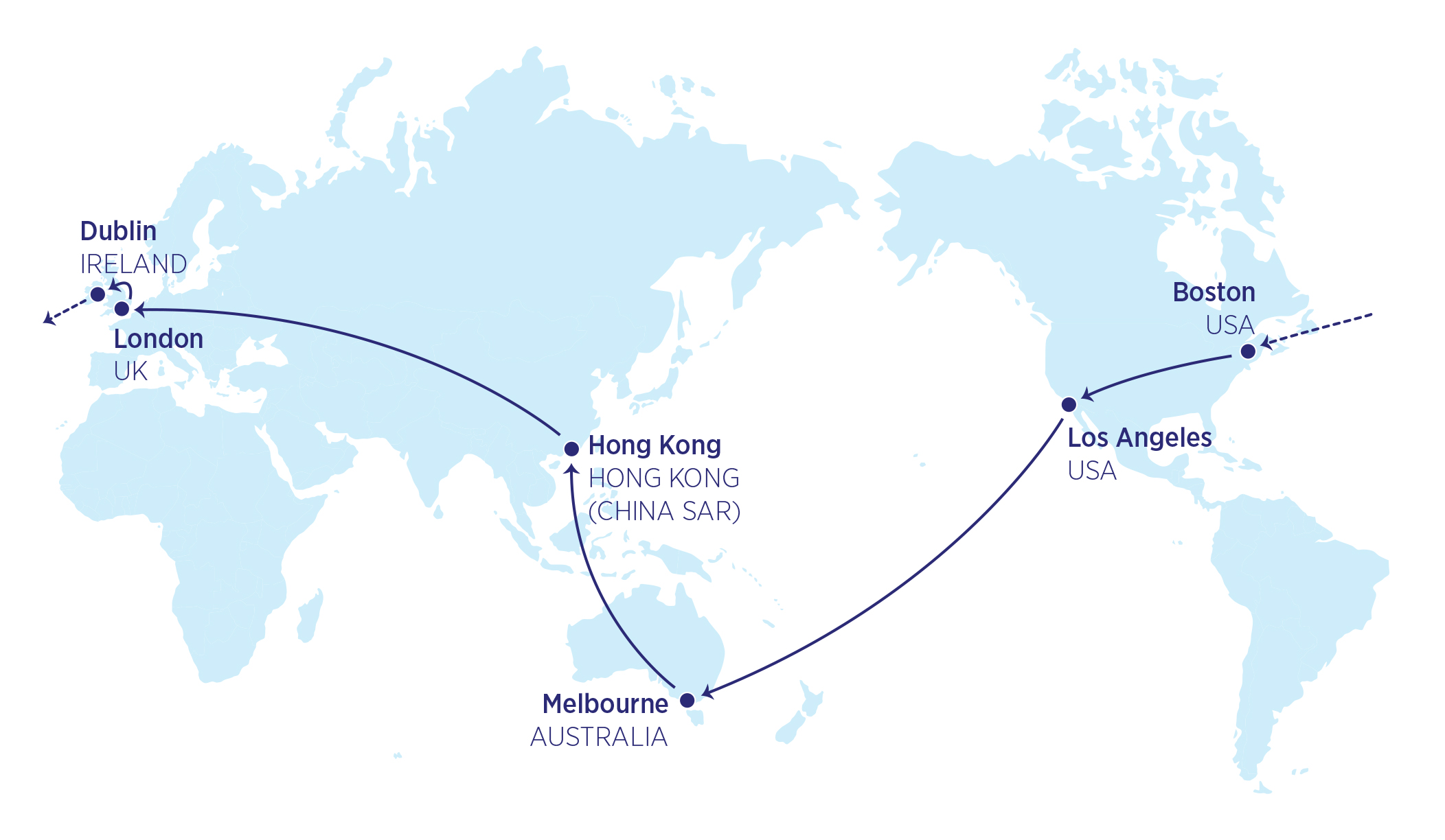 one world route map Global Travel Oneworld one world route map