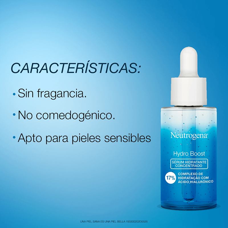 Serum Hidratante Concentrado facial Neutrogena Hydro Boost® Ácido Hialurónico 30ml image 2