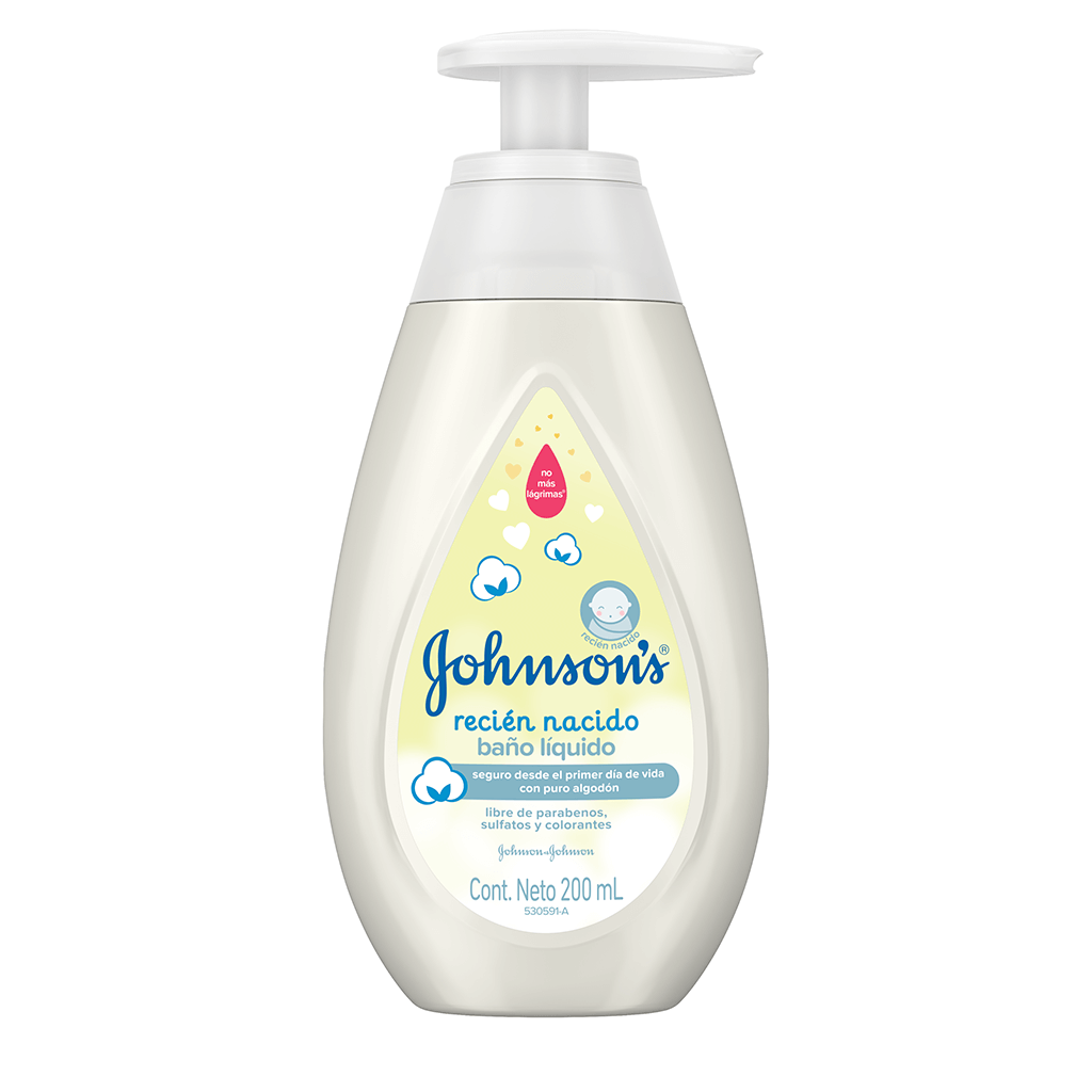 Johnson's® CottonTouch™ Newborn Face & Body Lotion bottle