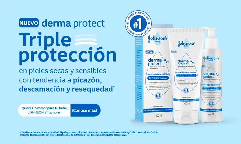Nuevo Derma protect triple proteccion Home Page Banner