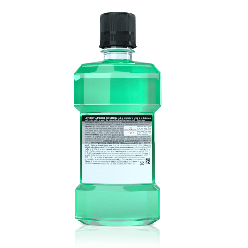 LISTERINE® Anticaries Zero Alcohol