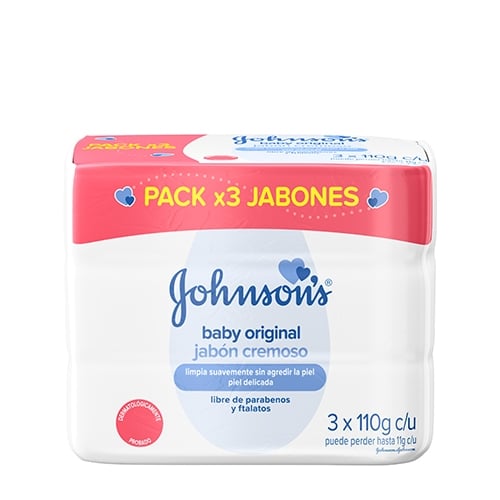 Jabón Cremoso JOHNSON’S® Baby Original