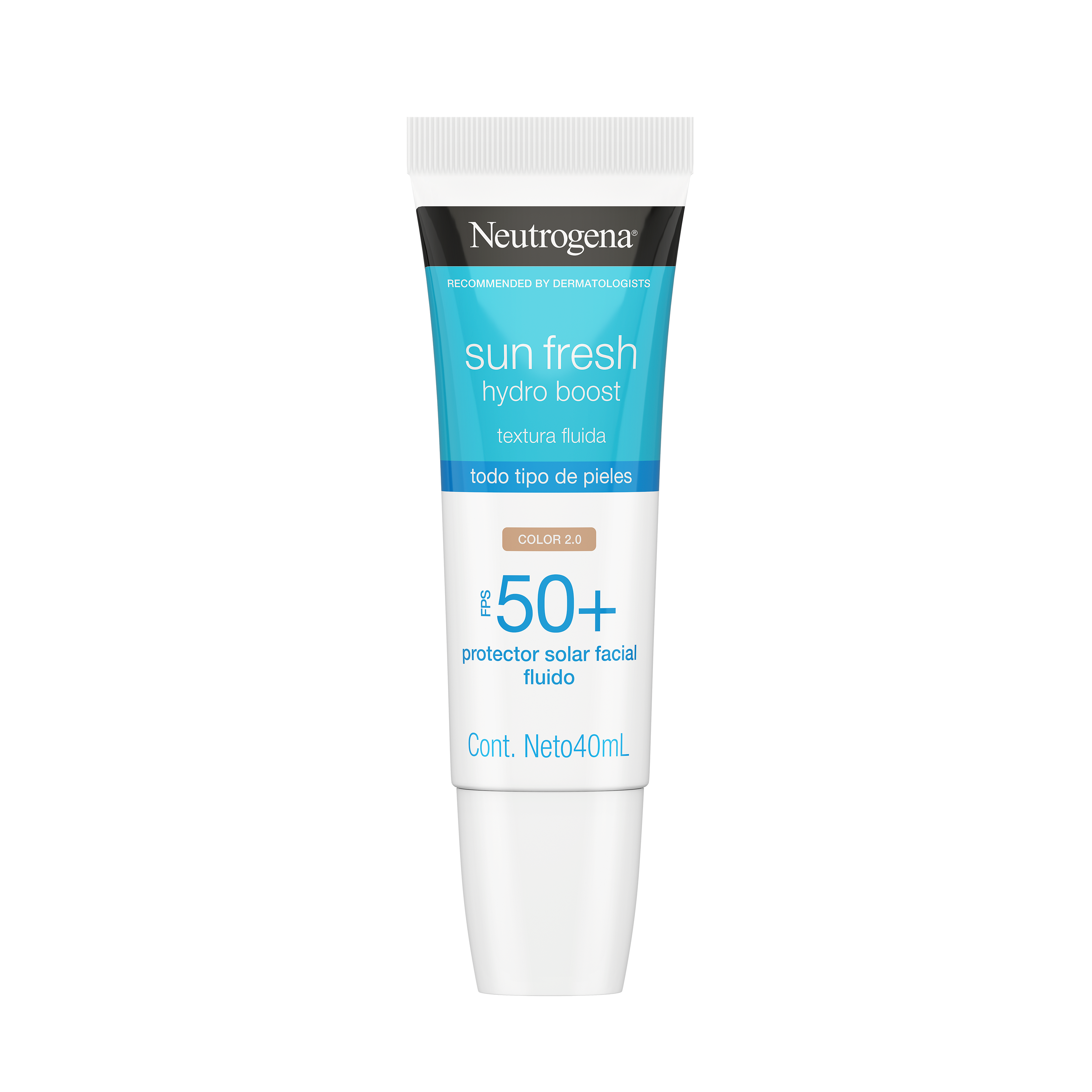 Sun Fresh Hydro Boost con Color Fps 50 40 ml FRONT