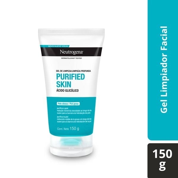 Gel Limpiador Facial Neutrogena® Purified Skin Ácido Glicólico 150g image 2