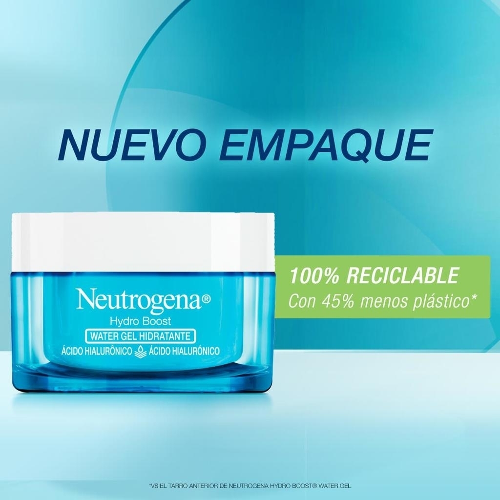 Crema Hidratante Facial en Gel Neutrogena Hydro Boost Water Gel Ácido Hialurónico 50g image 2