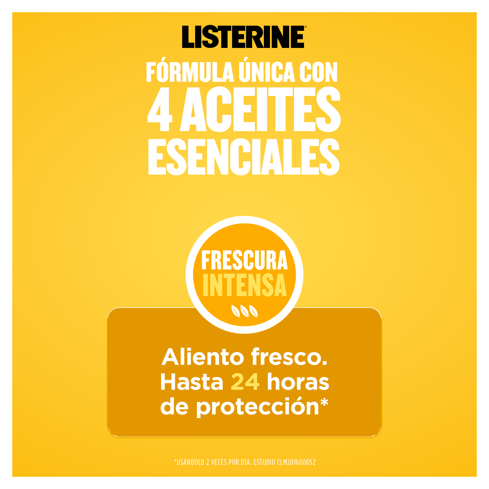 Fórmula con 4 aceites esenciales