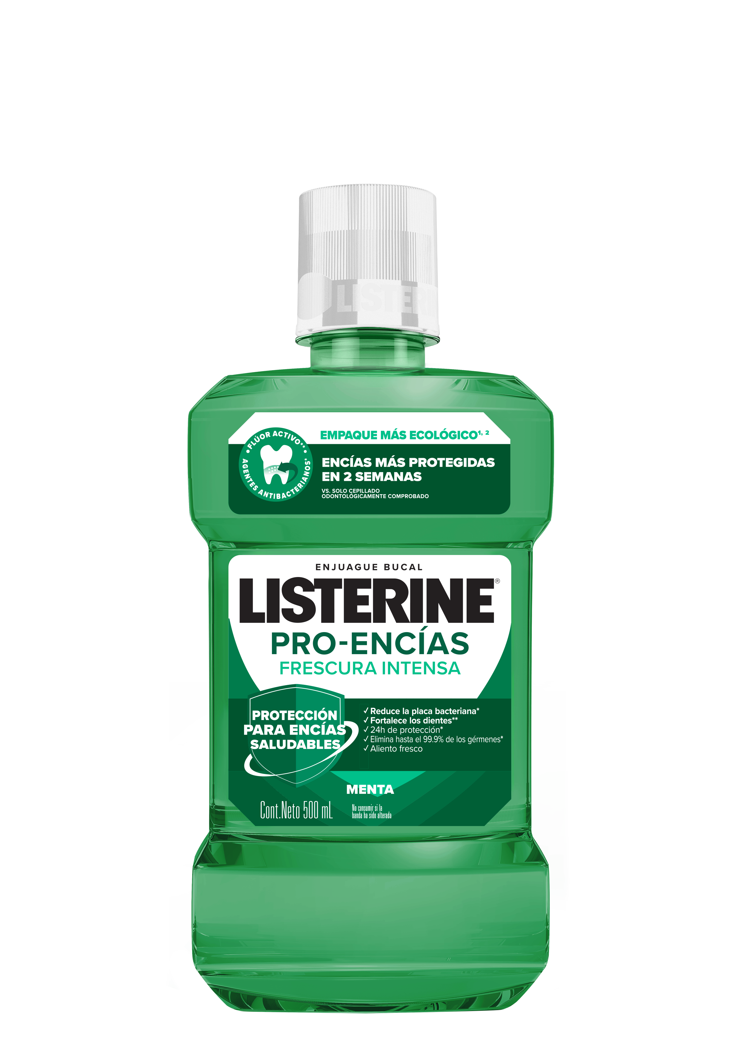 Enjuague Bucal LISTERINE® Pro-Encías Frescura Intensa