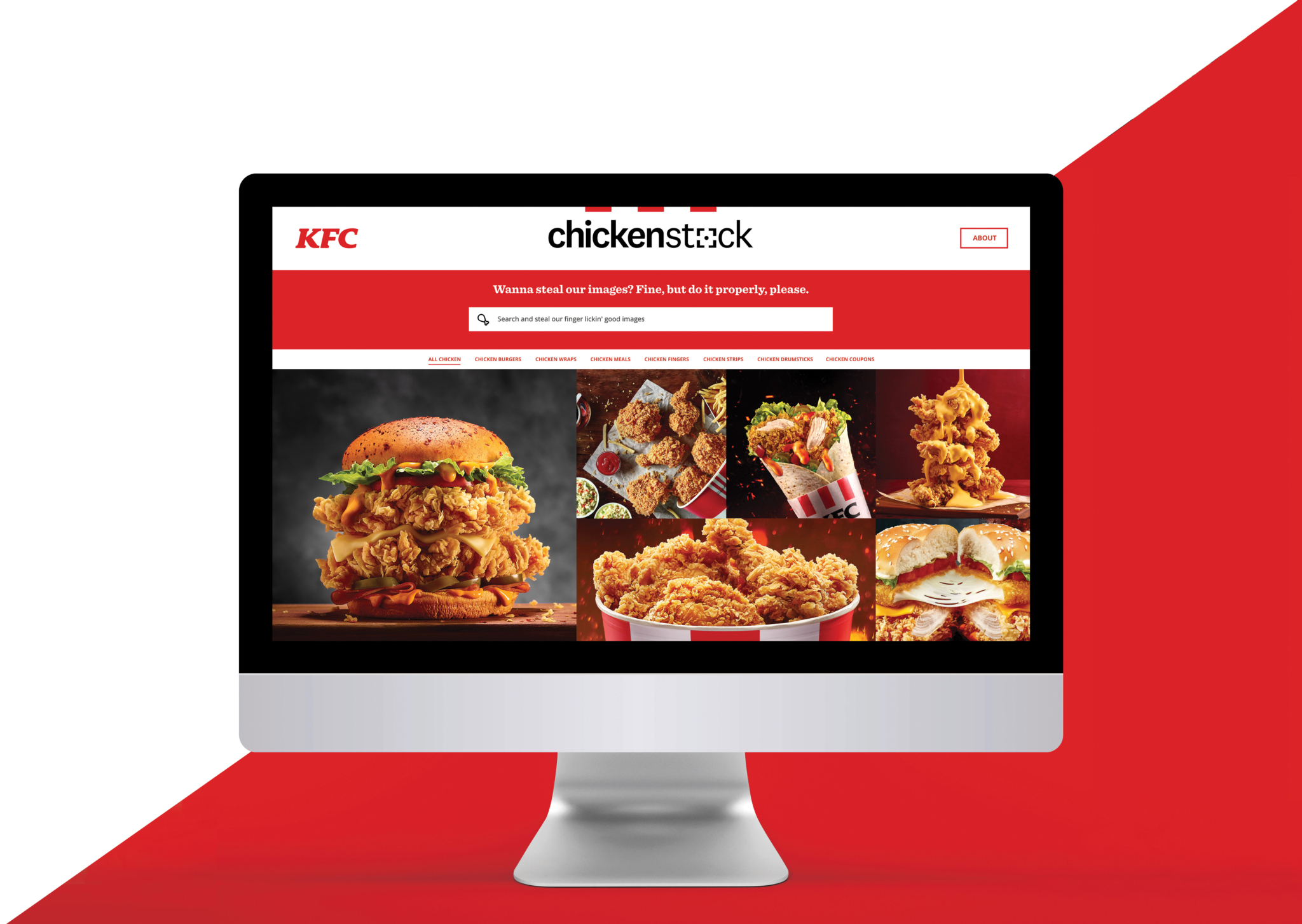 KFCが最大5億画素級の「チキン画像」を無償配布―商品の低解像度流用を問題視