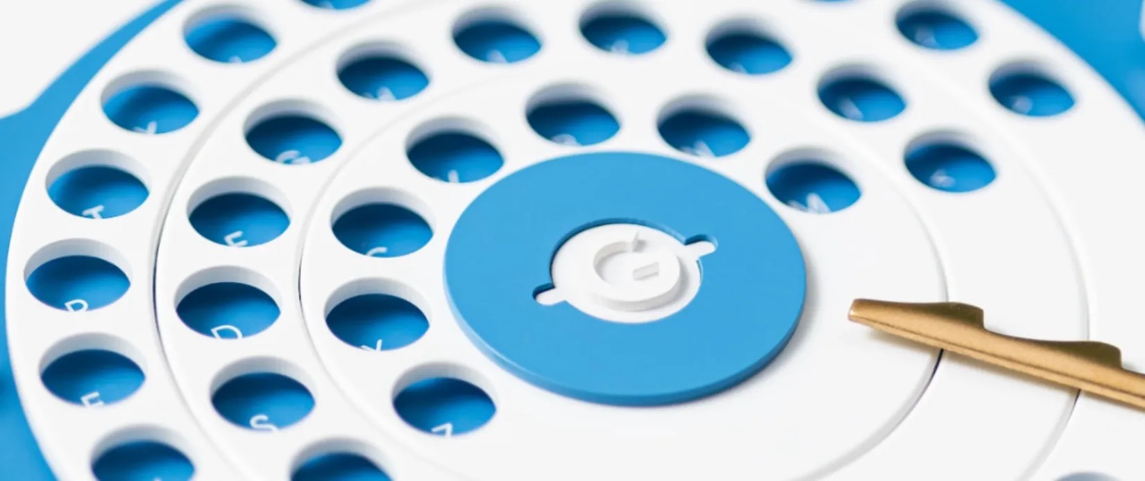 Google、回すだけで文字入力するダイヤル式キーボードを発表―設計図をオープンソースで公開