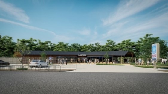 ローソン、KDDIら、店を拠点としたマチづくり構想「ハッピー・ローソンタウン」をオープン―2026年夏、大阪府池田市伏尾台にて