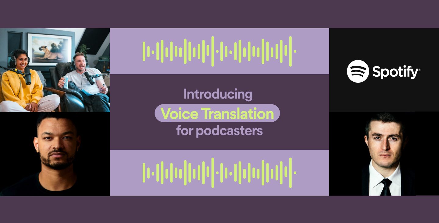 Spotify、本人の声のままポッドキャストを多言語に吹き替える「Voice Translation」機能を発表─OpenAIの音声技術を採用