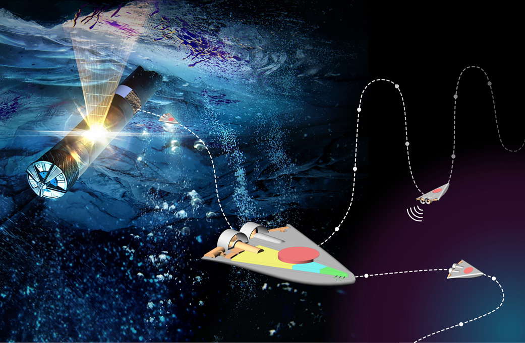 NASA、「泳ぐ小型水中探査機」の開発を発表─地球外生命体の探索を想定