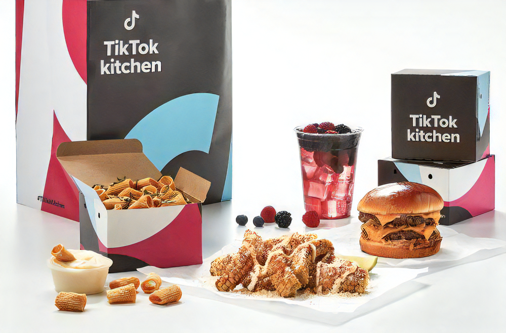 Tiktokで話題のレシピを再現して配達するバーチャルレストラン「TikTok Kitchen」が3月に米国で開始