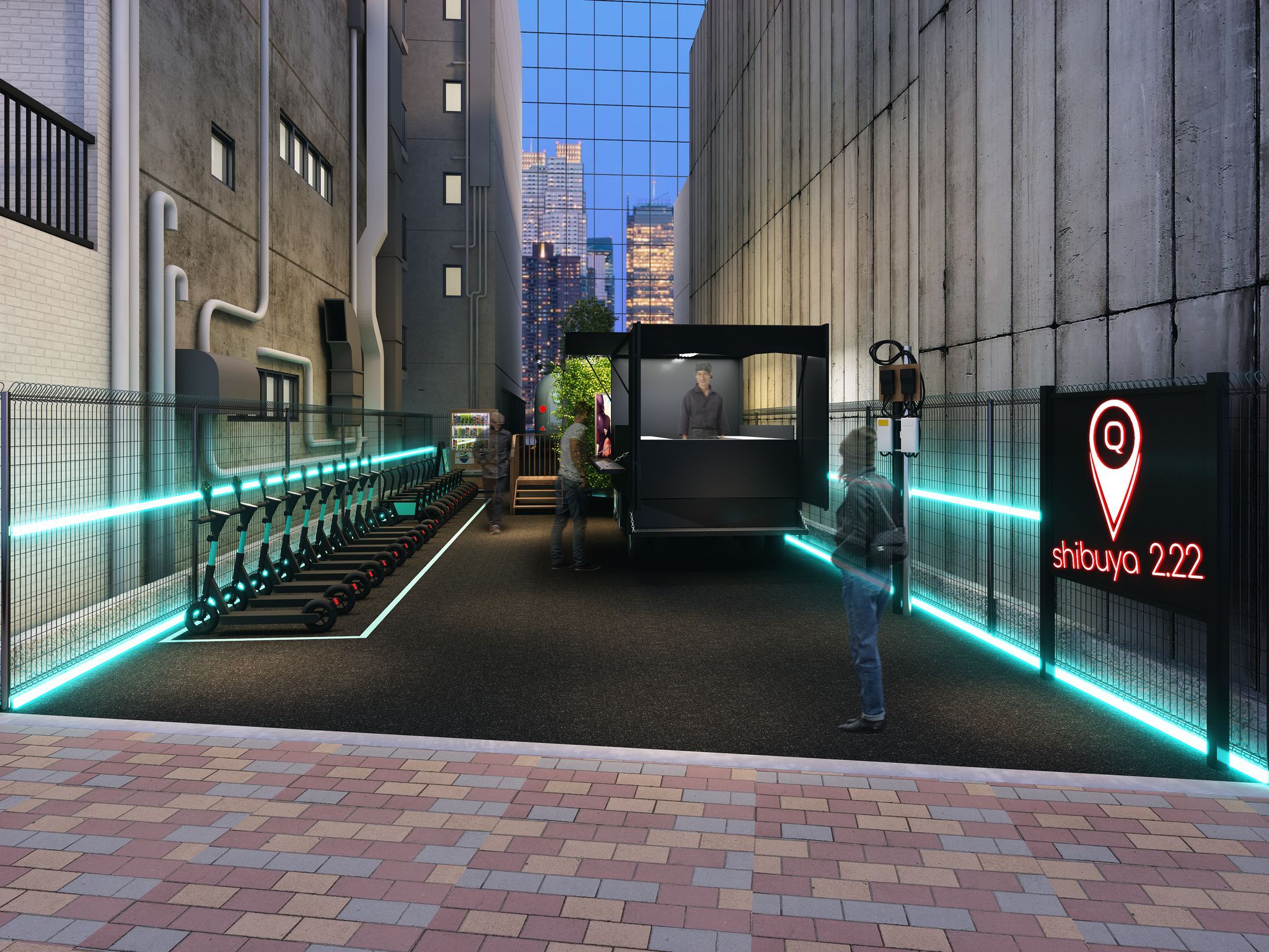 渋谷の空き地に「街歩きコンテンツ」体験型の店舗登場─AR、音を重ねた観光DXコンテンツを東急・ソニー・BAKERUが開発