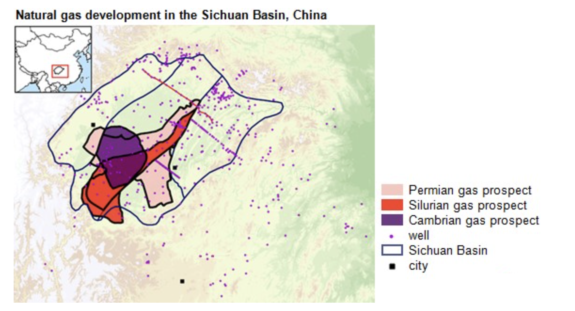 シェールガス資源量が世界最大の中国、シェールガスの開発を推進