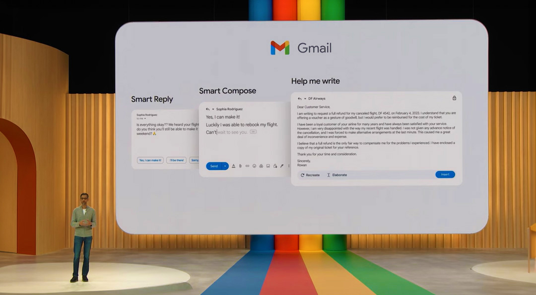 スマホ版「Gmail」でAIがメールを自動作成する「Help me write」の提供開始─登録でテスト利用可能