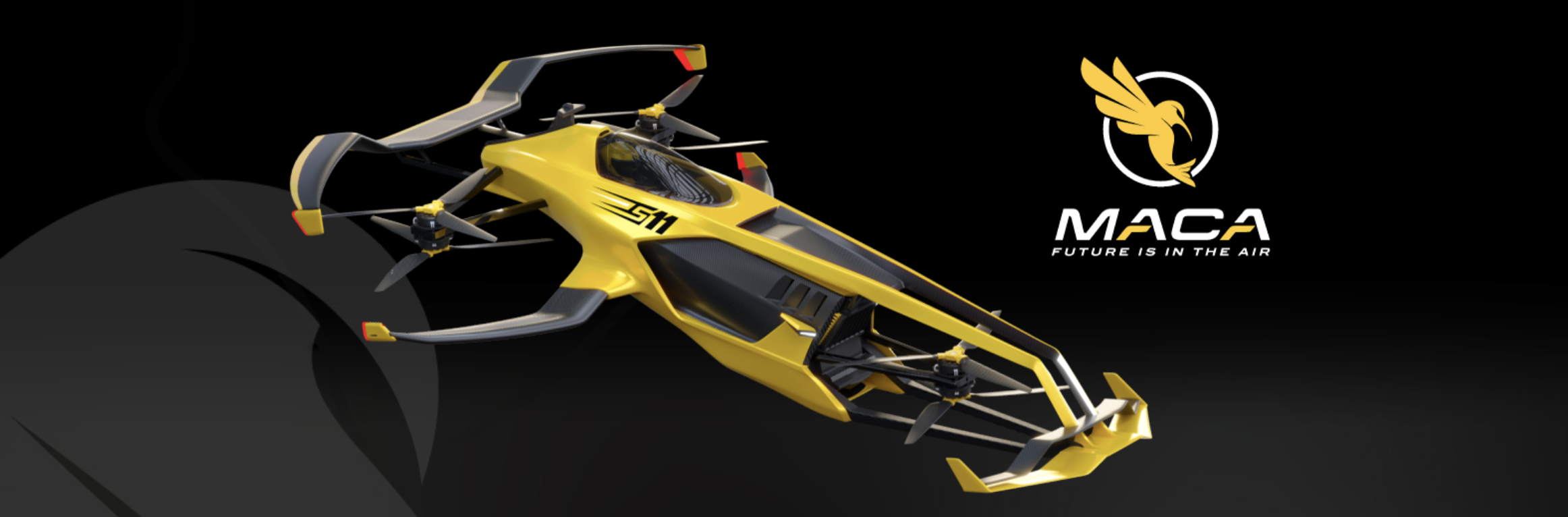 水素燃料の空飛ぶレーシングカー「MACA S11」