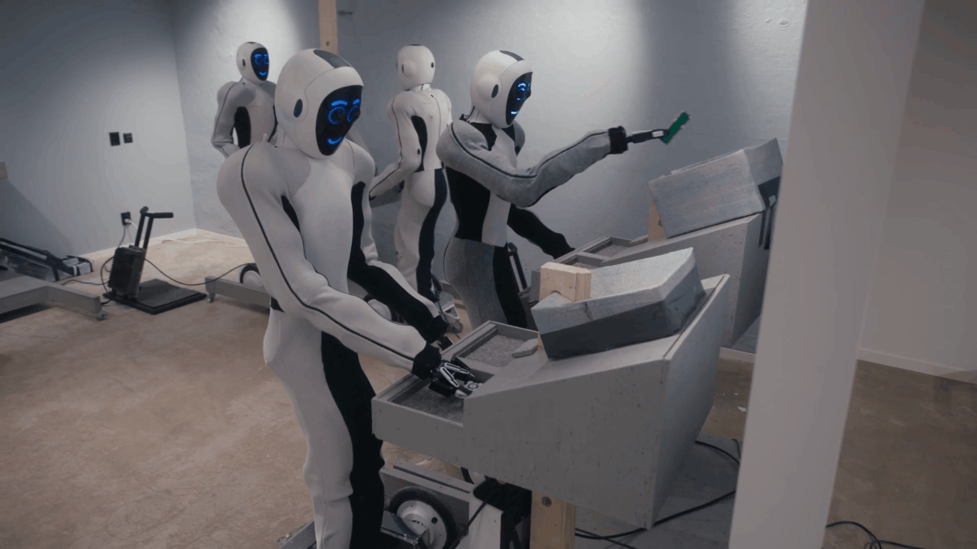 ノルウェーのロボット企業「1X」、車輪付きアンドロイド「EVE」の動画を公開
