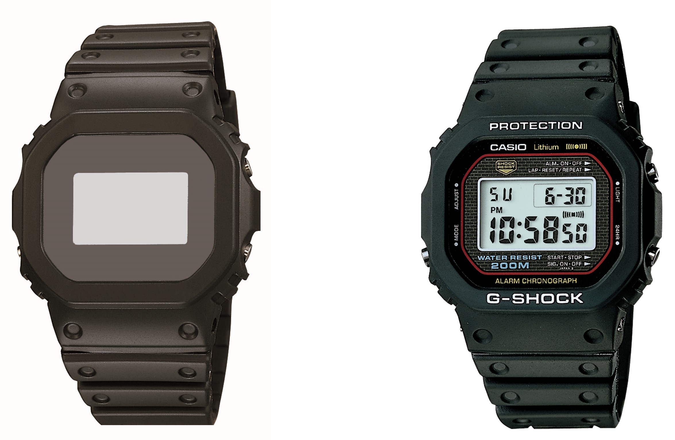 カシオ「G-SHOCK」初代モデルが立体商標に登録─腕時計形状の登録は国内初