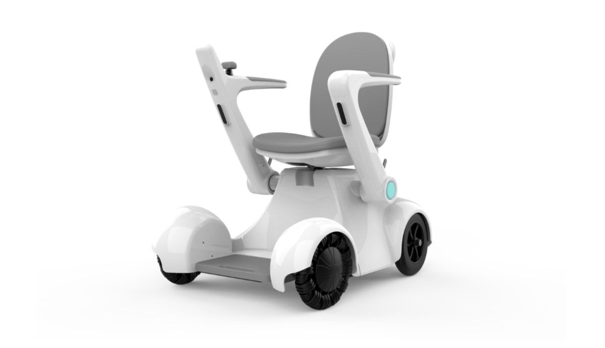 国内初上陸、自動運転ロボット車椅子「PathFynder」発売─スマホで移動、安全運転サポート機能