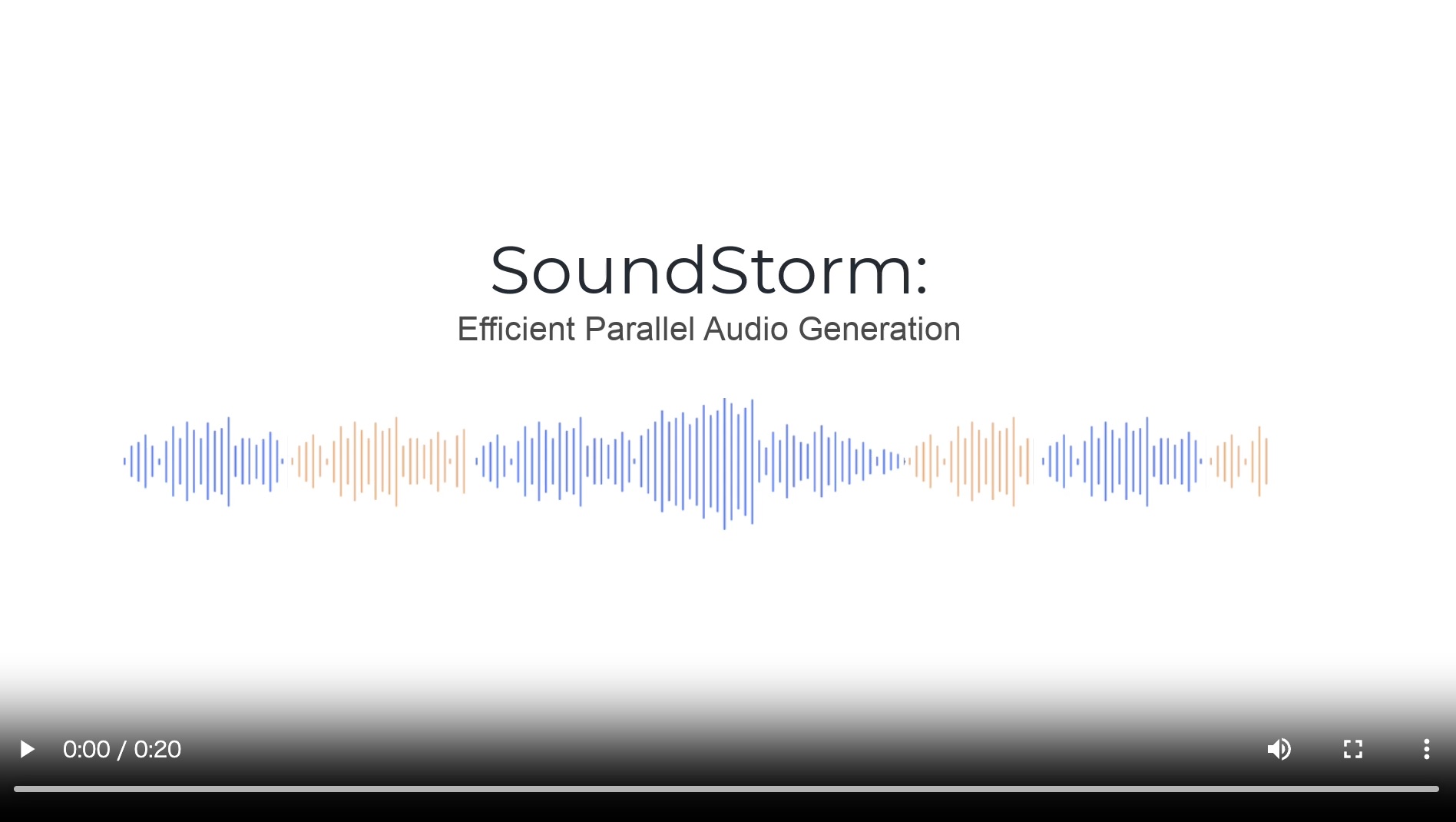 Google SoundStorm