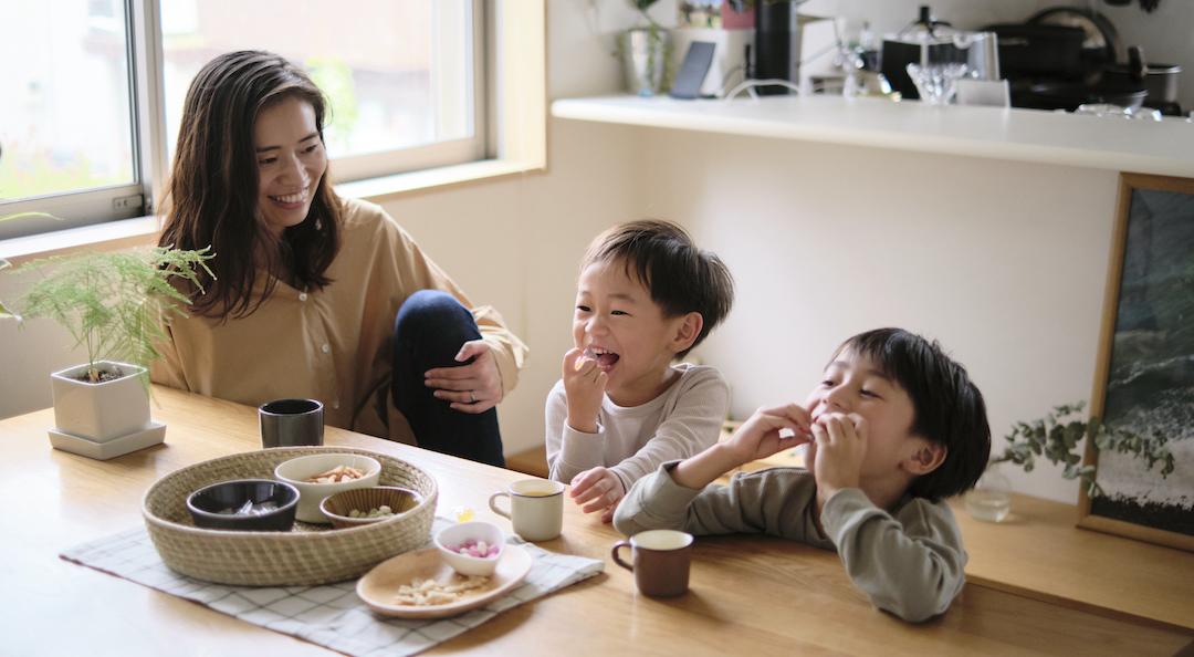 親子のコミュニケーションを生む国産おやつシリーズ