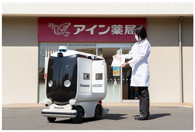 パナソニックが小型ロボットによる配送サービスの実証実験をFujisawaSSTでスタート、医薬品のロボット配送は国内初