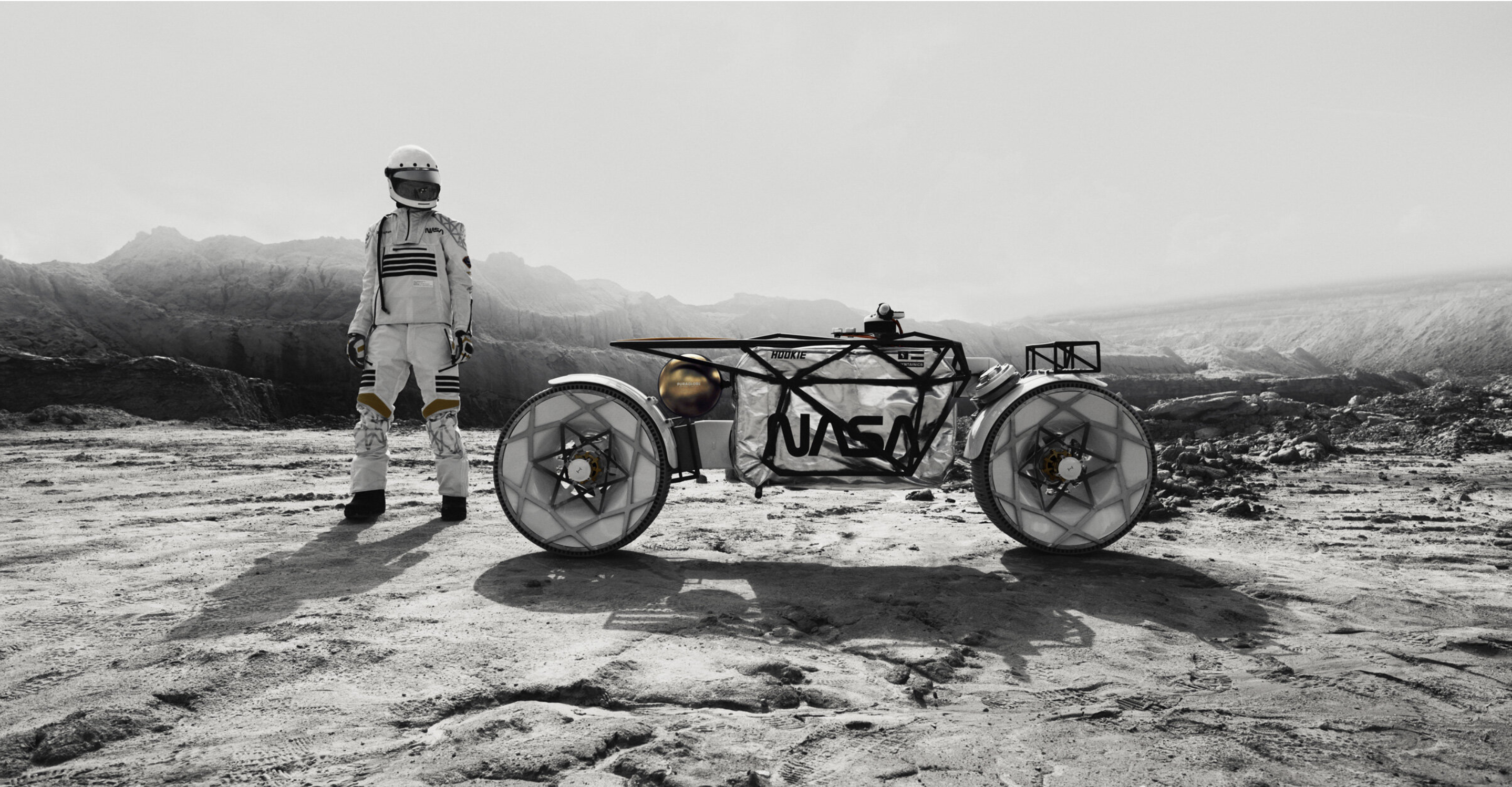 世界初、月面走行用オートバイ「Tardigrade」が誕生