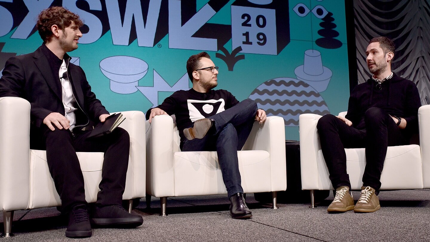 Interactive-Keynote-Kevin-Systrom-Mike-Krieger-with-Josh-Constine-2019-Photo-by-Chris-Saucedo