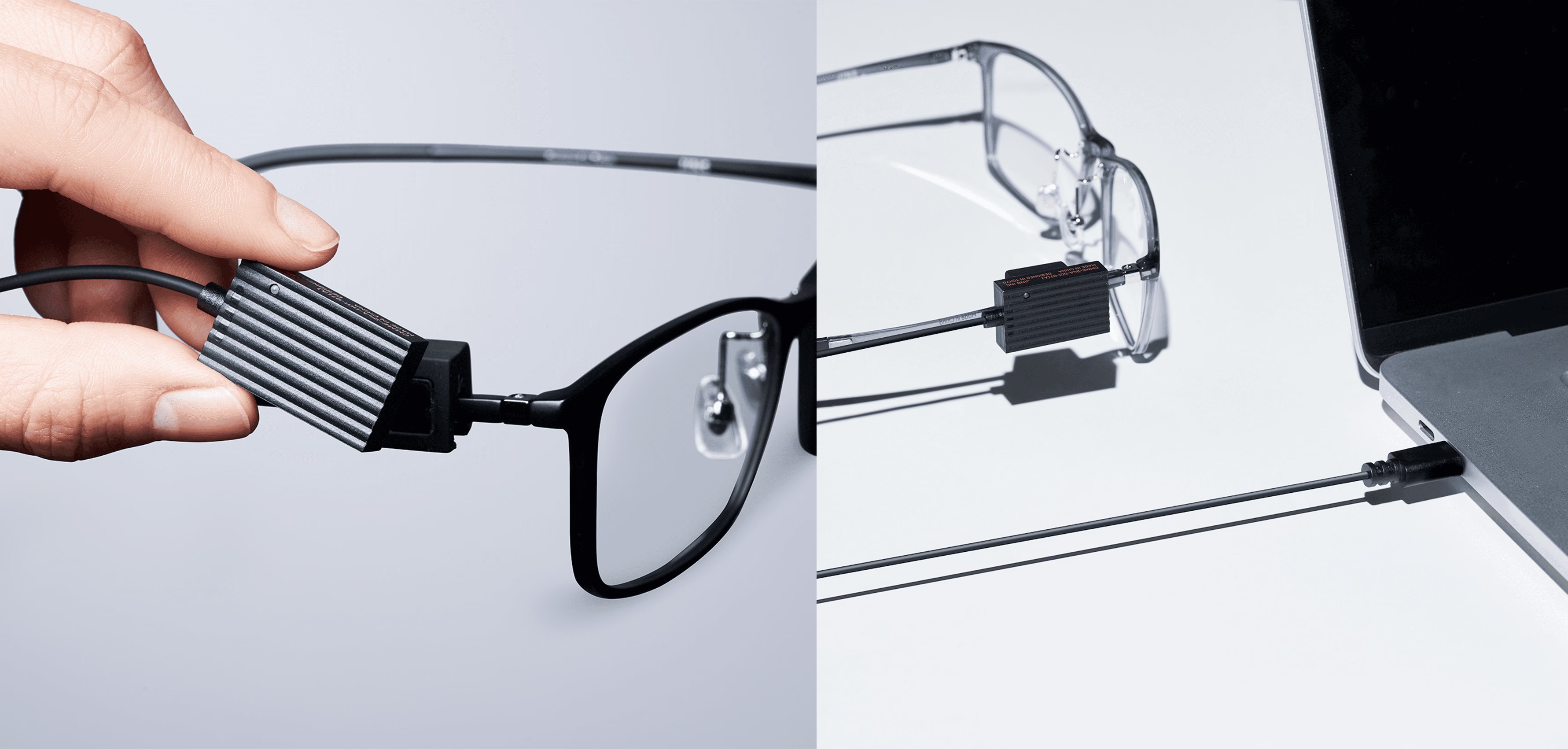 ドラッグ＆ドロップも。メガネをマウス化し、デジタルデバイスを操るメガネ