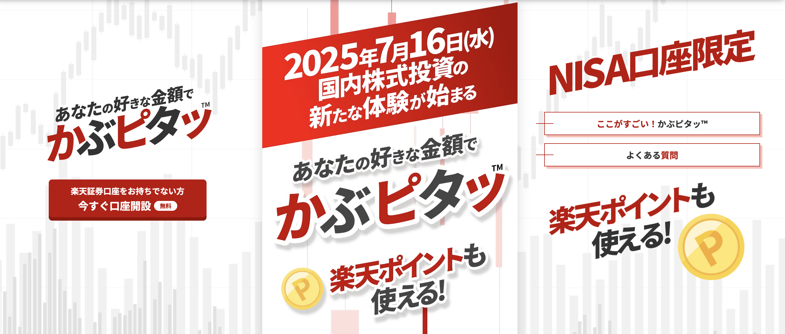 楽天証券、業界初の金額指定できる株式投資「かぶピタッ™」開始―国内株式を1円単位で購入、NISAを無駄なく活用 | 知財図鑑