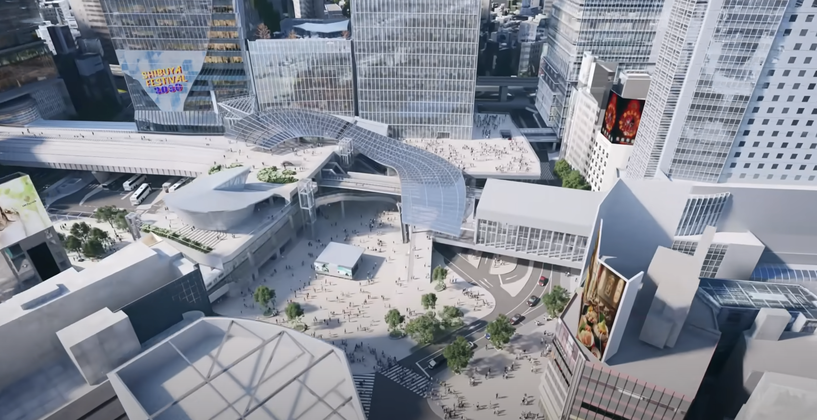 渋谷駅、100年に一度の大規模再開発が最終章へ―完成イメージ動画を公開